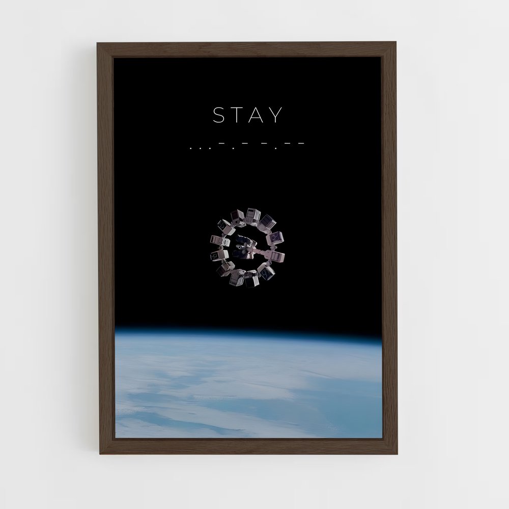 Poster Interstellar art fascinant – affiche Art spatial (vue 5)